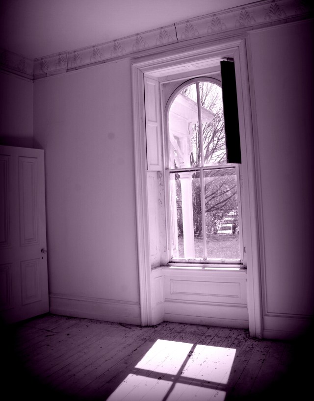 Through the window. Taken at Loch Aerie March 30, 2016